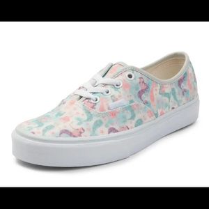 Mermaid Vans with glitter!